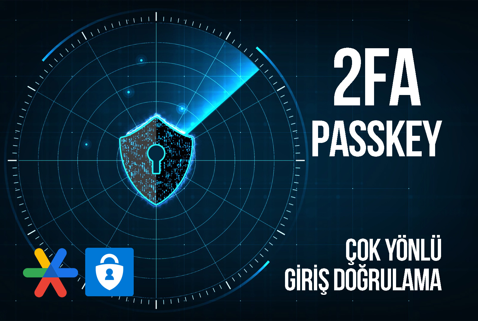 2FA & Passkey Çoklu Doğrulama