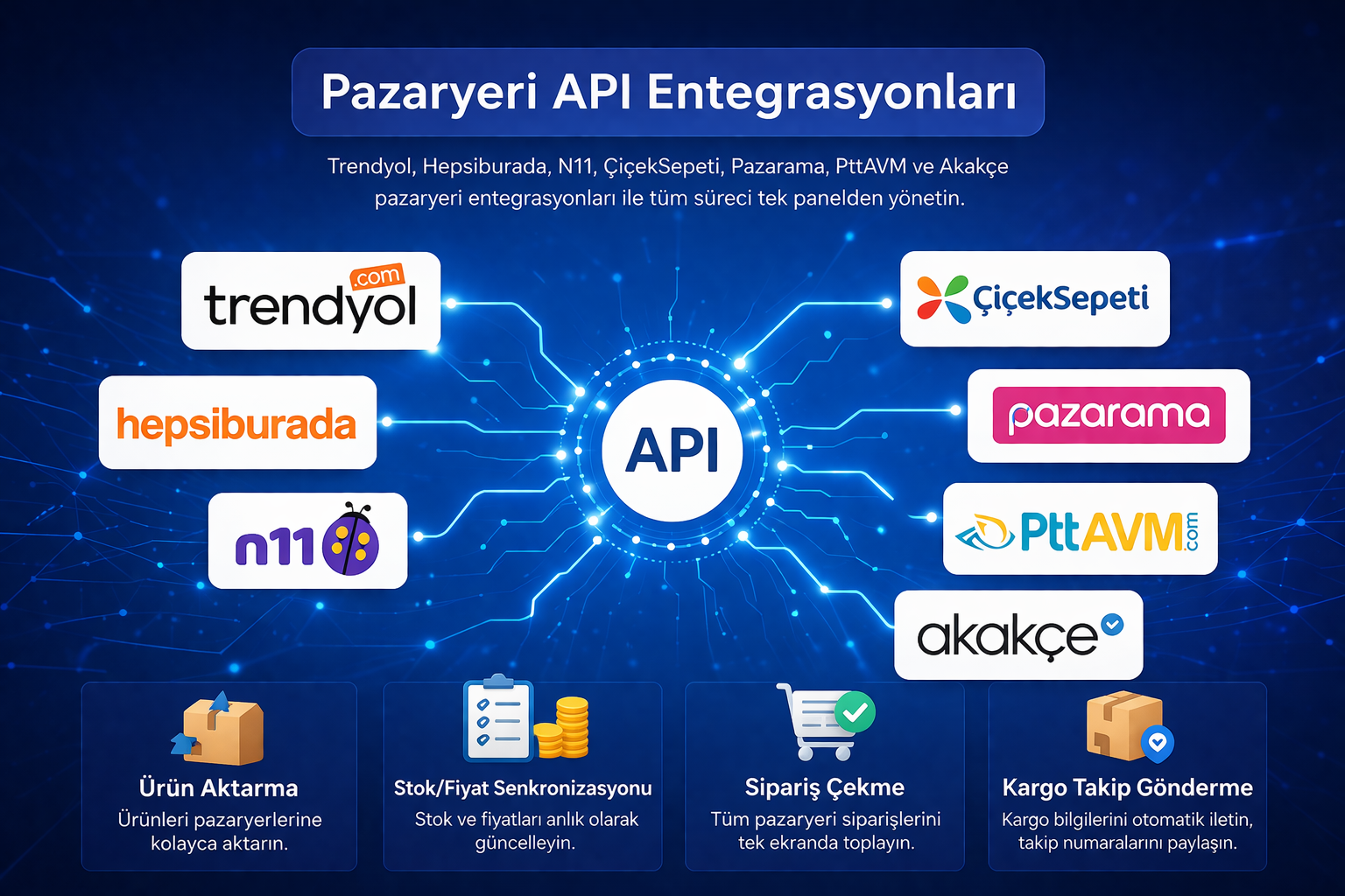 Pazaryeri API Entegrasyonları