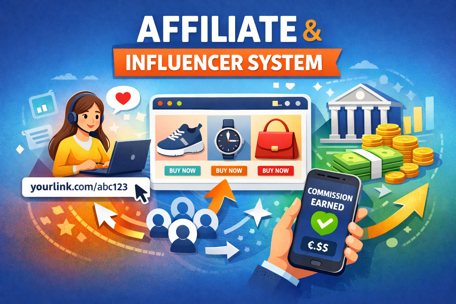 Affiliate / Influencer Sistemi