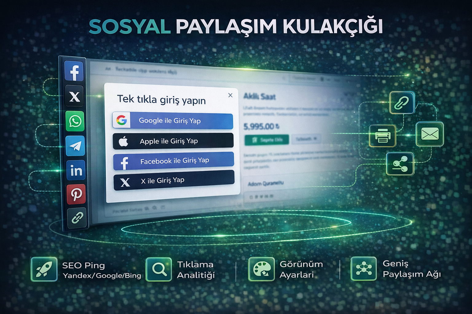 Sosyal Paylaşım Kulakçığı