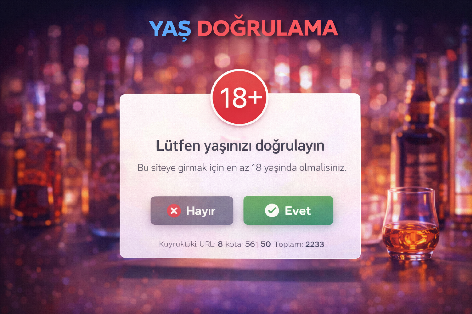 Yaş Doğrulama